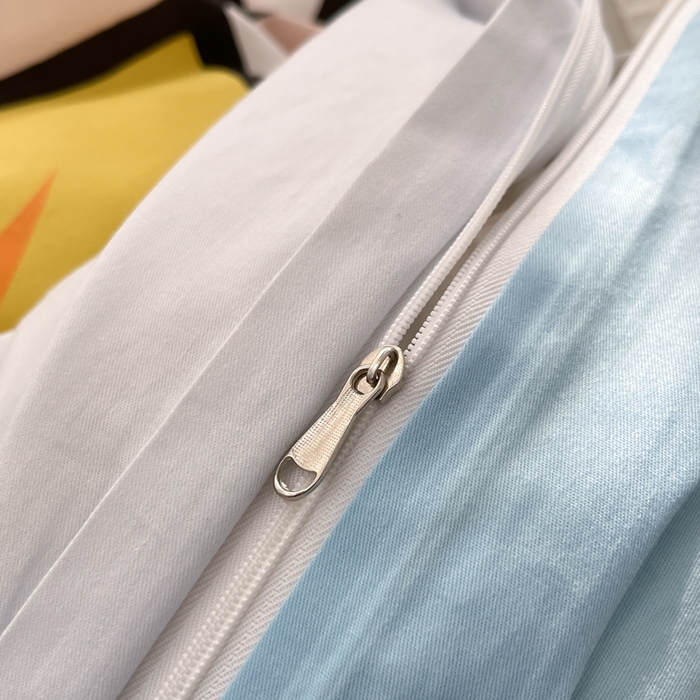 91家纺网 家纺一手货源 找家纺 金爱家 2025新款喜洋洋纯棉数码印花系列四件套 懒洋洋