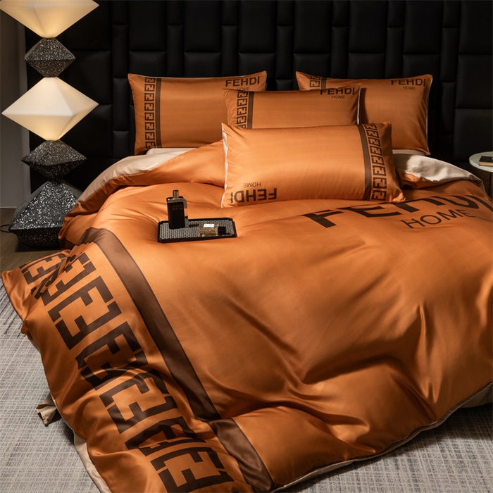 91家纺网 家纺一手货源 找家纺 色鬼布艺 2025新款水洗真丝四件套水洗冰丝数码印花四件套 轻奢