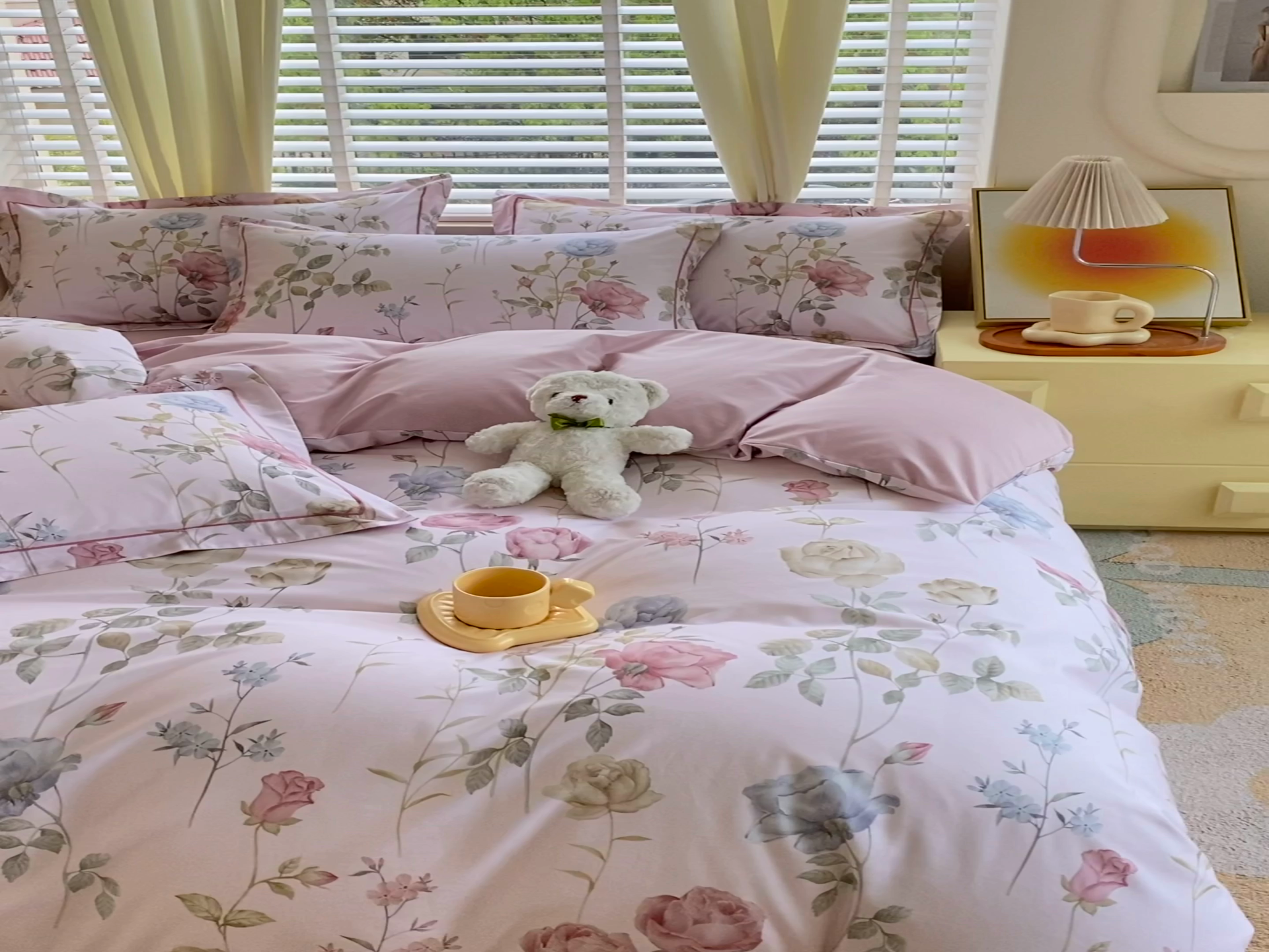 91家纺网 家纺一手货源 找家纺 星期三家纺 2025新款铂金全棉纯棉13372四件套（加老板微信有会员价）（加老板微信有会员价） 臻爱