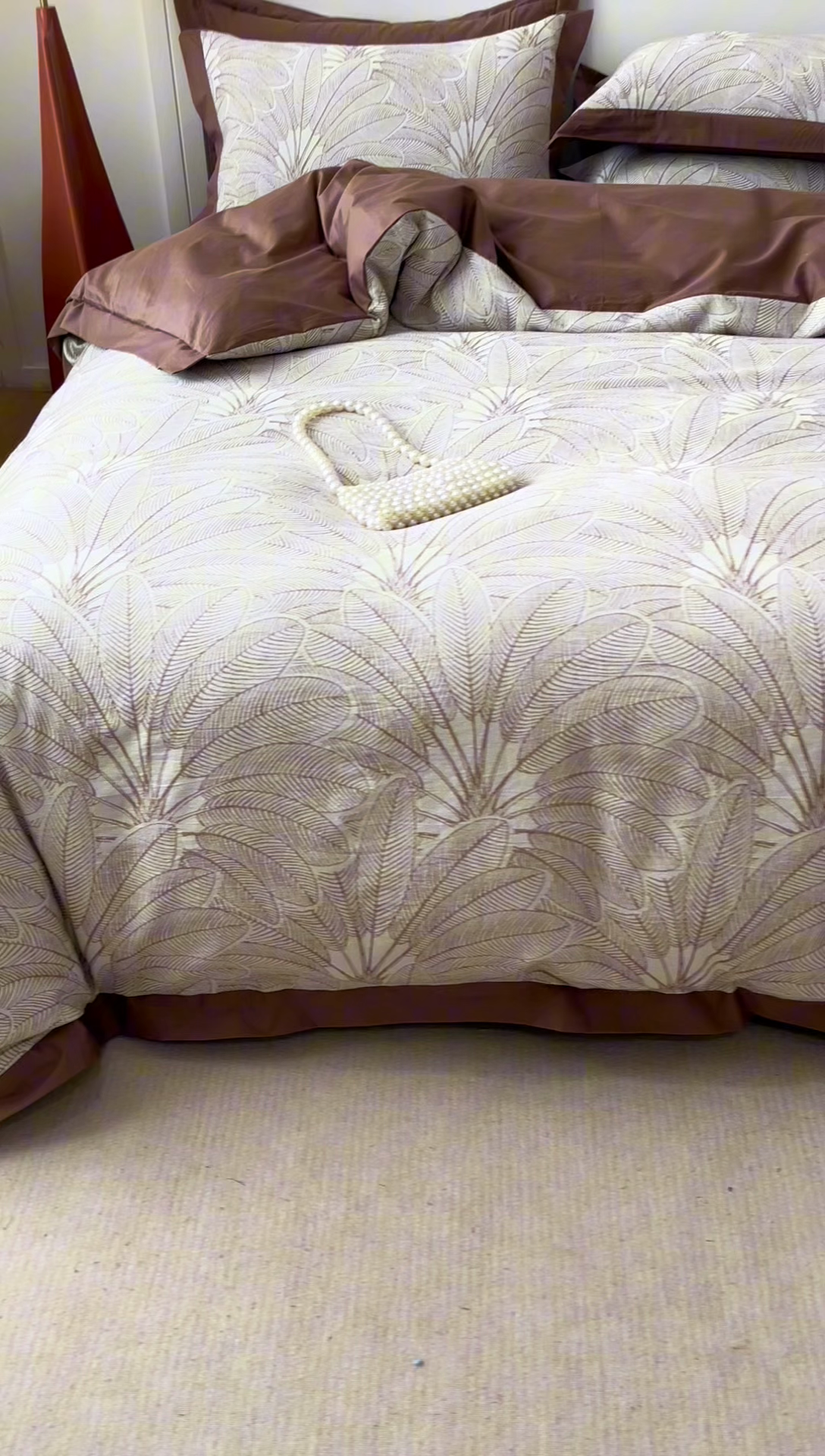 91家纺网 家纺一手货源 找家纺 （总）女子家纺 2025新款全棉纯棉宽边三层纱提花四件套