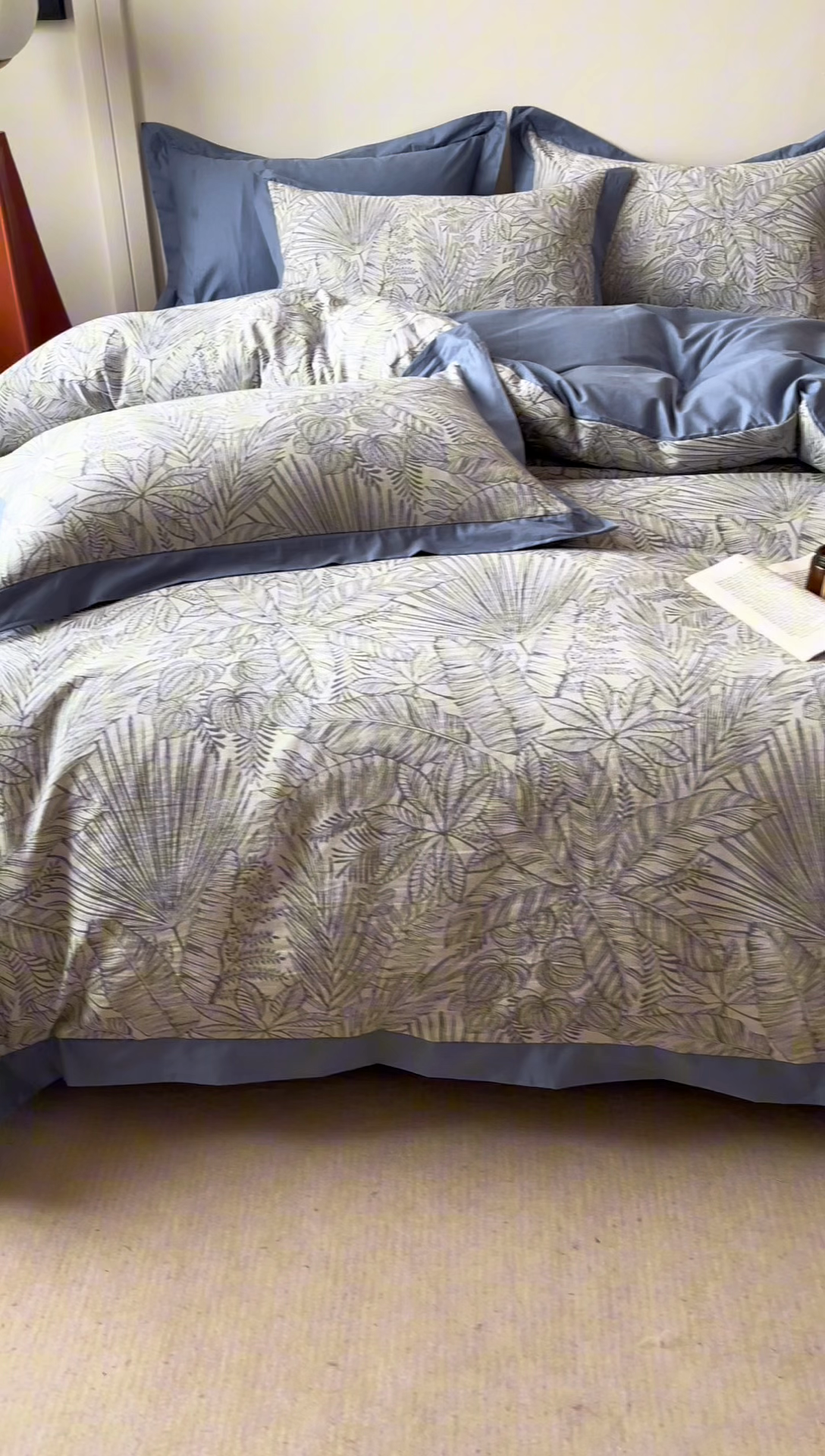 91家纺网 家纺一手货源 找家纺 （总）女子家纺 2025新款全棉纯棉宽边三层纱提花四件套