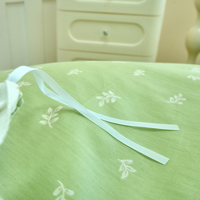 91家纺网 家纺一手货源 找家纺 珂博家纺 2025新款12868全棉纯棉小清新印花四件套 迷人轻语