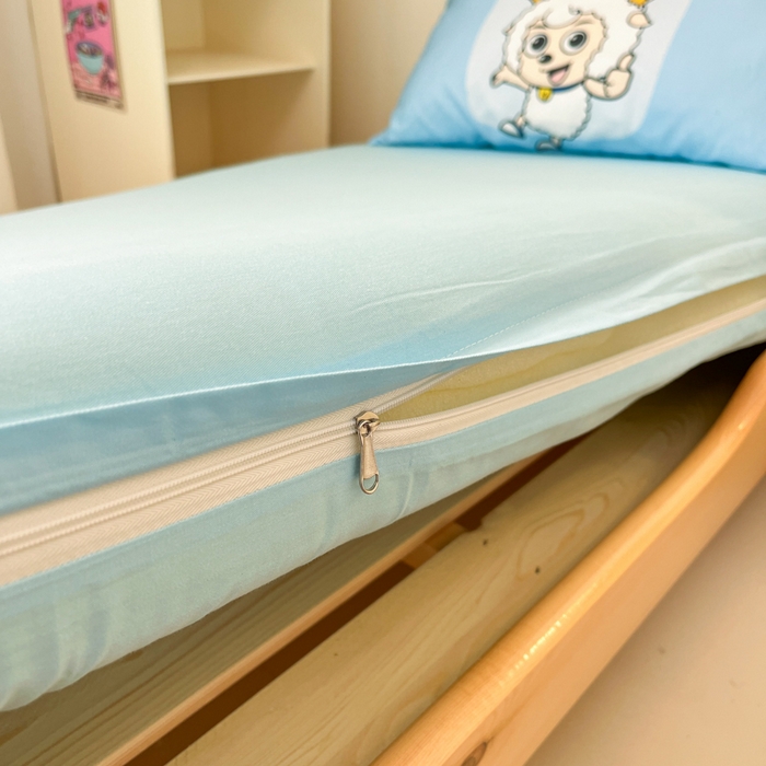 91家纺网 家纺一手货源 找家纺 金爱家 2025新款喜羊羊系列幼儿园三件套 幼儿园-Y羊先生