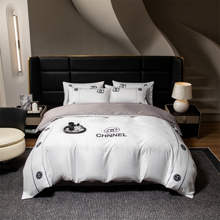 91家纺网 家纺一手货源 找家纺 （总）色鬼布艺 2025新款水洗真丝四件套水洗冰丝数码印花四件套