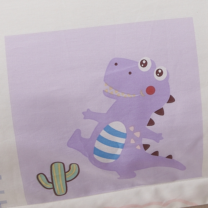 91家纺网 家纺一手货源 找家纺 翎盈家纺 2025新款纯棉小清新双人枕套 快乐旅行