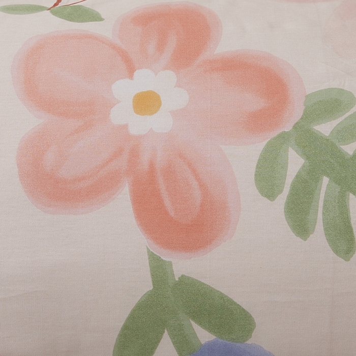 91家纺网 家纺一手货源 找家纺 （总）翎盈家纺 2025新款纯棉小清新双人枕套