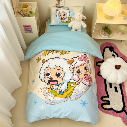 金爱家 2025新款喜羊羊系列幼儿园三件套 幼儿园-Y梦幻探险