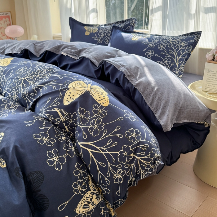 91家纺网 家纺一手货源 找家纺 （总1）赫然家纺 新款舒适柔软亲肤爆款芦荟棉四件套货源充足