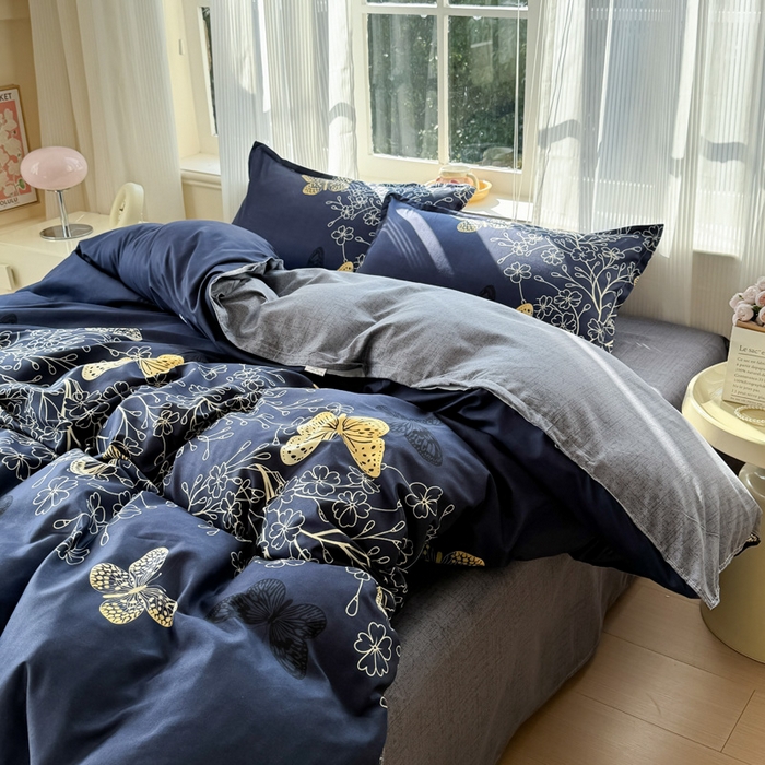 91家纺网 家纺一手货源 找家纺 （总1）赫然家纺 新款舒适柔软亲肤爆款芦荟棉四件套货源充足