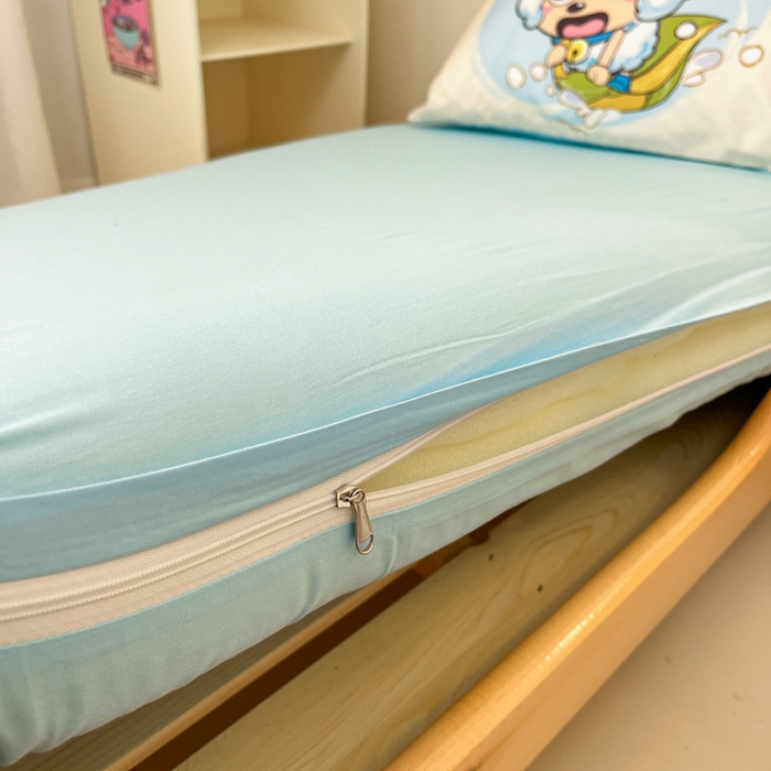 91家纺网 家纺一手货源 找家纺 金爱家 2025新款喜羊羊系列幼儿园三件套 幼儿园-Y梦幻探险