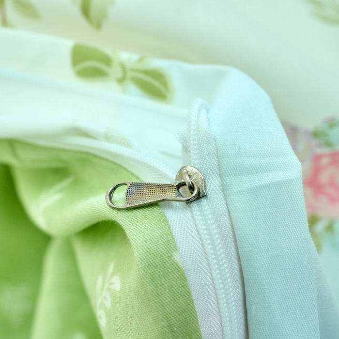 91家纺网 家纺一手货源 找家纺 珂博家纺 2025新款12868全棉纯棉小清新印花四件套 迷人轻语