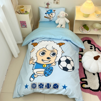 金爱家 2025新款喜羊羊系列幼儿园三件套 幼儿园-Y足球小子