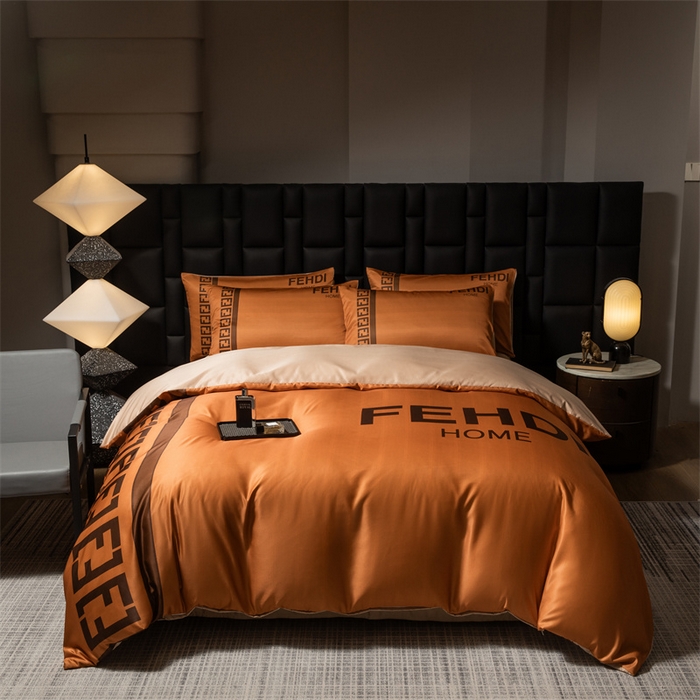 91家纺网 家纺一手货源 找家纺 色鬼布艺 2025新款水洗真丝四件套水洗冰丝数码印花四件套 轻奢