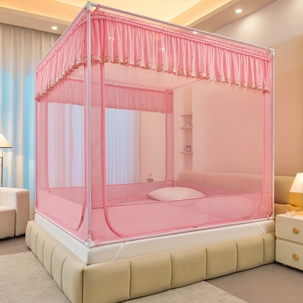 91家纺网 家纺一手货源 找家纺 （总）梦尔佳蚊帐2025新款TU绣花蚊帐-859窈窕淑女系列