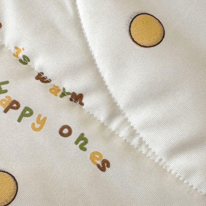 91家纺网 家纺一手货源 找家纺 仁凯家纺 2025新款针织棉双层纱棉花夏凉被【百分百新疆棉花填充包检测（提供买家秀）】 咖色蝴蝶结