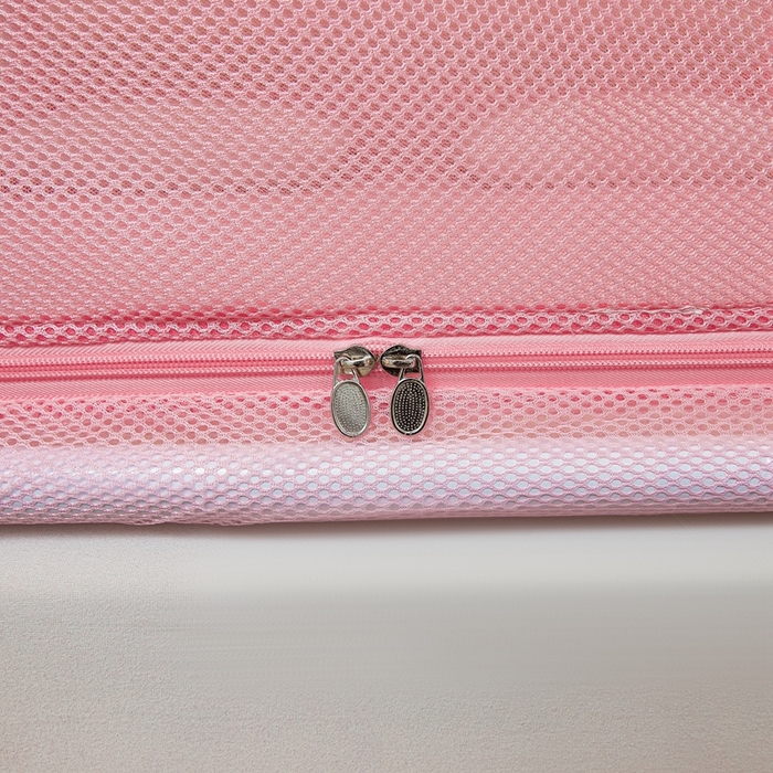 91家纺网 家纺一手货源 找家纺 梦尔佳蚊帐2025新款TU绣花蚊帐-859窈窕淑女系列 喜庆粉红