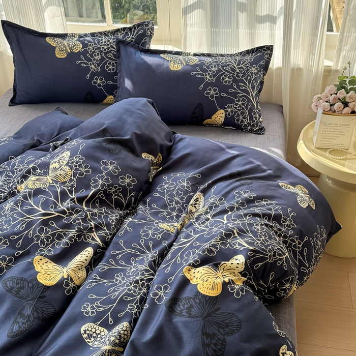 91家纺网 家纺一手货源 找家纺 （总1）赫然家纺 新款舒适柔软亲肤爆款芦荟棉四件套货源充足