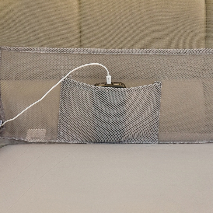 91家纺网 家纺一手货源 找家纺 梦尔佳蚊帐2025新款TU绣花蚊帐-859窈窕淑女系列 高雅银灰