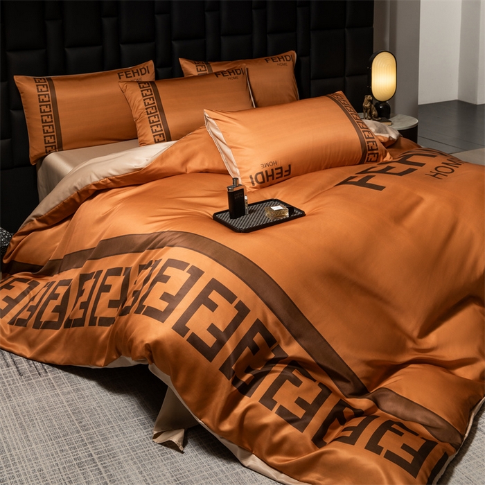 91家纺网 家纺一手货源 找家纺 色鬼布艺 2025新款水洗真丝四件套水洗冰丝数码印花四件套 轻奢