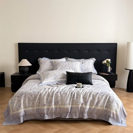 91家纺网 家纺一手货源 找家纺 （总）朵希曼 2025年新款60s天丝棉数码印花四件套