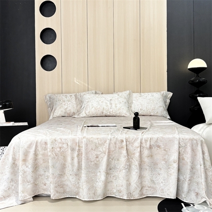 91家纺网 家纺一手货源 找家纺 （总）慕梵家居 2025新款100%莱赛尔床单高端轻奢被单