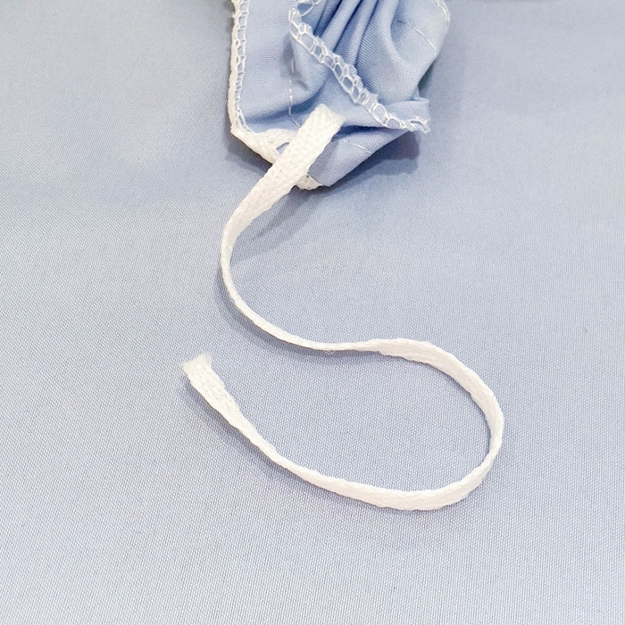 91家纺网 家纺一手货源 找家纺 梦之岛 2025新款多巴胺云朵棉可爱毛巾绣四件套 快乐企鹅-白蓝