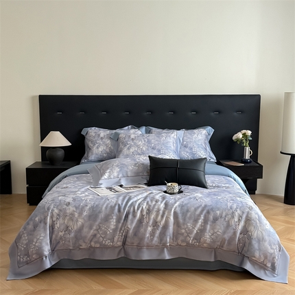 91家纺网 家纺一手货源 找家纺 （总）朵希曼 2025年新款60s天丝棉数码印花四件套