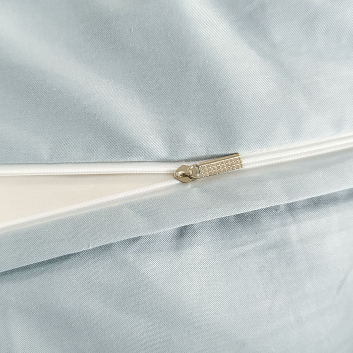 91家纺网 家纺一手货源 找家纺 7V 2025全棉被套133*76纯棉轻奢宽边单被套喷气长绒棉面料 乐悠闲