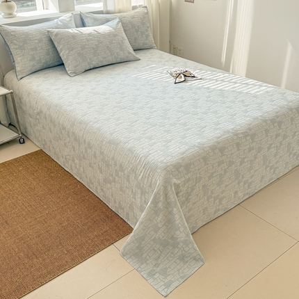 91家纺网 家纺一手货源 找家纺 （总）眠博士2025新款AB版简约时尚A类全棉三层纱系列单床单