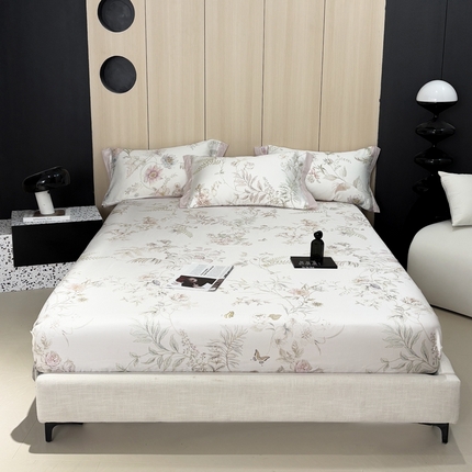 91家纺网 家纺一手货源 找家纺 （总）慕梵家居 2025新款高级轻奢100%莱赛尔床笠床罩