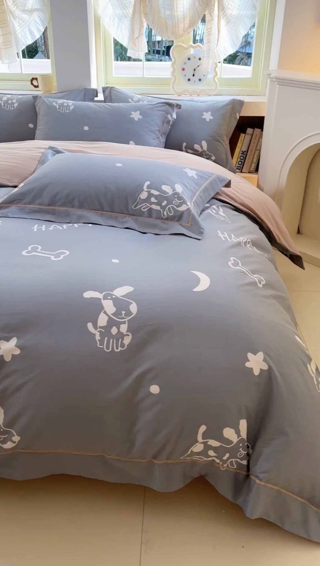 91家纺网 家纺一手货源 找家纺 （总）7V 2025全棉被套133*76纯棉轻奢宽边单被套喷气长绒棉面料