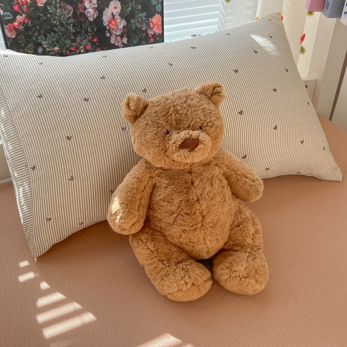 91家纺网 家纺一手货源 找家纺 （总）韩巢家纺 2025新款云感双层纱超柔裸睡级学生宿舍上下铺床单被套三件套-（提供卖家秀）