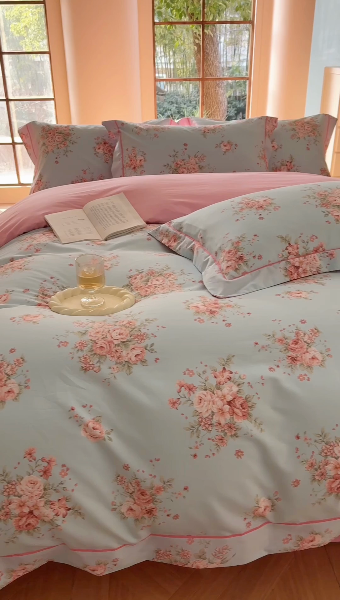 91家纺网 家纺一手货源 找家纺 （总）7V 2025全棉被套133*76纯棉轻奢宽边单被套喷气长绒棉面料