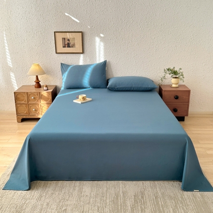 91家纺网 家纺一手货源 找家纺 （总）格里芬家纺 2025新款全棉纯色老粗布床单