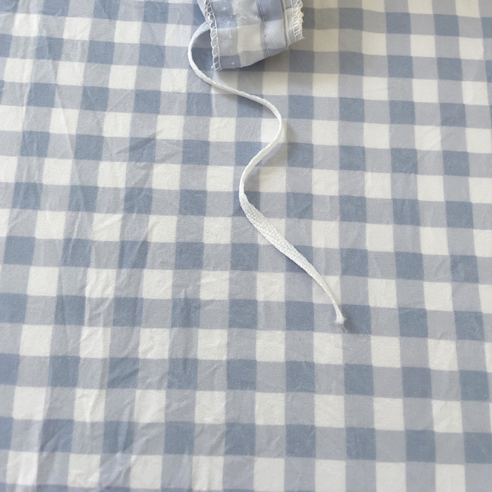 91家纺网 家纺一手货源 找家纺 梦之岛 2025新款ins韩版奶茶风云朵棉可爱毛巾绣四件套 奶茶-白蓝