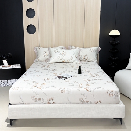 91家纺网 家纺一手货源 找家纺 （总）慕梵家居 2025新款高级轻奢100%莱赛尔床笠床罩