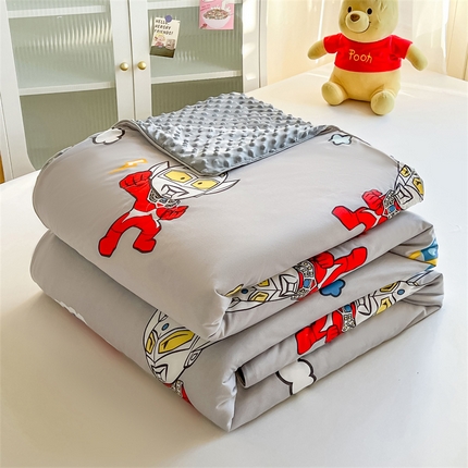 91家纺网 家纺一手货源 找家纺 （总）兄弟坊 2025新款正版授权卡通凉豆豆印花夏被