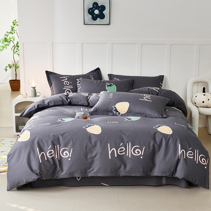 91家纺网 家纺一手货源 找家纺 （总）登登家纺 2025新款全棉四件套