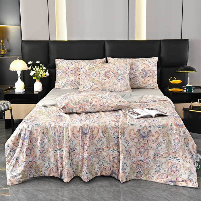 91家纺网 家纺一手货源 找家纺 欧夏家纺 2025新款凉感玻尿酸焕颜被夏被 罗马情怀