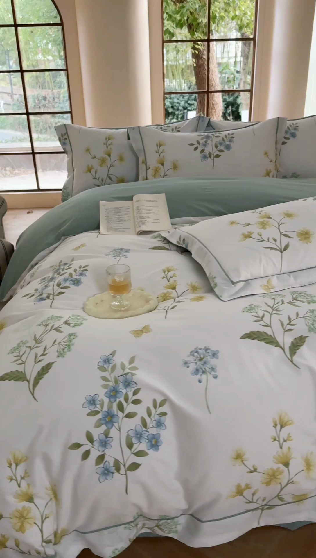 91家纺网 家纺一手货源 找家纺 （总）7V 2025全棉被套133*76纯棉轻奢宽边单被套喷气长绒棉面料