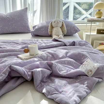 91家纺网 家纺一手货源 找家纺 （总）尊妙被业 2025新款云感针织棉棉花被夏被