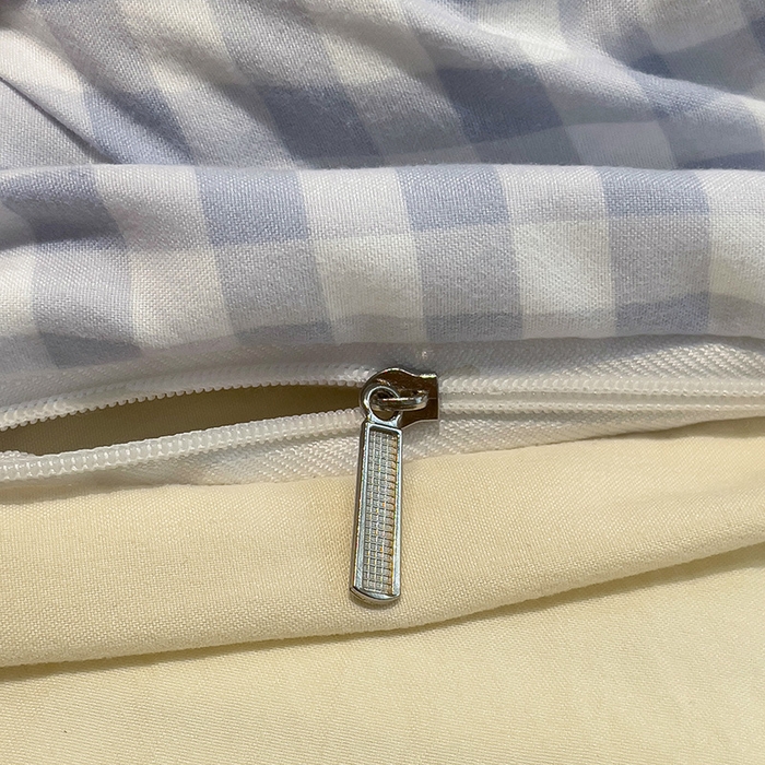 91家纺网 家纺一手货源 找家纺 梦之岛 2025新款多巴胺云朵棉可爱毛巾绣四件套 蛋糕kitty-蓝