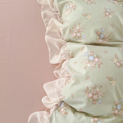 91家纺网 家纺一手货源 找家纺 （总）橘子家 2025新款云纱四件套