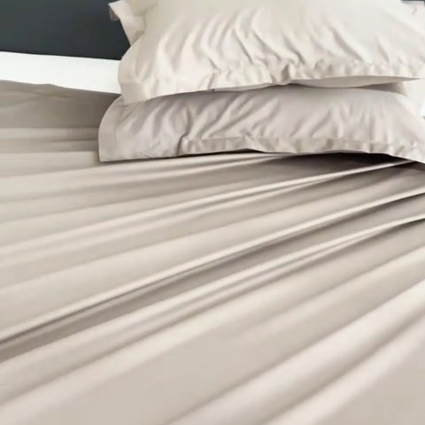 91家纺网 家纺一手货源 找家纺 （总）宝时兰 2025新款100支新疆长绒棉单品床单全棉枕套纯棉三件套