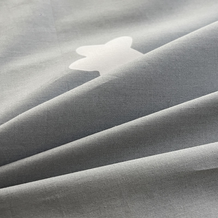 91家纺网 家纺一手货源 找家纺 7V 2025全棉被套133*76纯棉轻奢宽边单被套喷气长绒棉面料 可蒂狗-灰