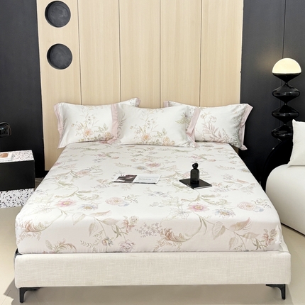 91家纺网 家纺一手货源 找家纺 （总）慕梵家居 2025新款高级轻奢100%莱赛尔床笠床罩