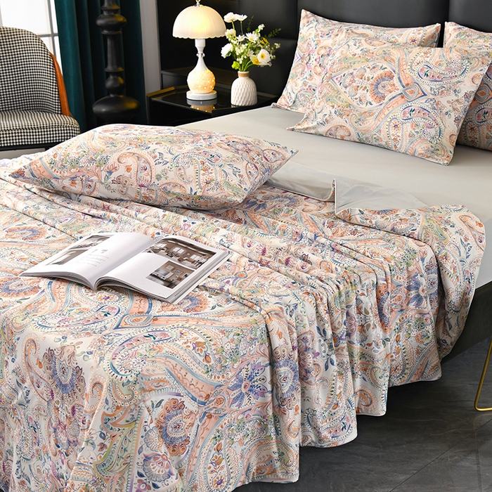 91家纺网 家纺一手货源 找家纺 欧夏家纺 2025新款凉感玻尿酸焕颜被夏被 罗马情怀