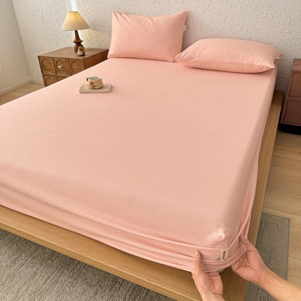 91家纺网 家纺一手货源 找家纺 （总）格里芬家纺 2025新款全棉纯色老粗布床笠