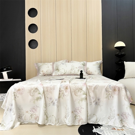 91家纺网 家纺一手货源 找家纺 （总）慕梵家居 2025新款100%莱赛尔床单高端轻奢被单