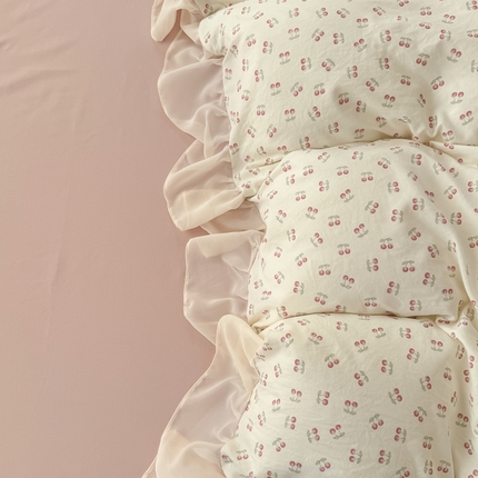 91家纺网 家纺一手货源 找家纺 （总）橘子家 2025新款云纱四件套